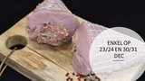 Kalkoenfilet opgevuld rauw 7 personen ong 1,850 kg  ENKEL OP 23/24 DEC EN 30/31 DEC_